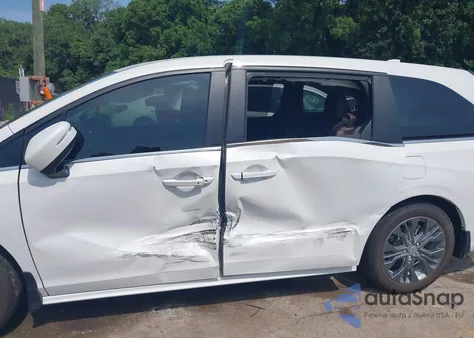 2025 Honda Odyssey Touring from USA, damaged, VIN 5FNRL6H81SB026140